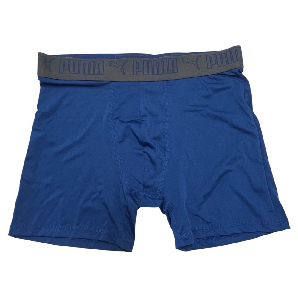 PUMA Men's Boxer Briefs 4-Pack Athletic Fit Stretch Cooling Underwear Size S - Picture 2 of 7